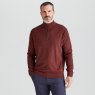 Ridgeline Ridgeline Hartland 1/4 Zip Knitted Jumper Oxblood