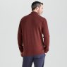 Ridgeline Ridgeline Hartland 1/4 Zip Knitted Jumper Oxblood