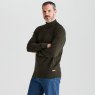 Ridgeline Ridgeline Hartland 1/4 Zip Knitted Jumper Deep Forest
