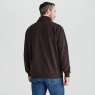 Ridgeline Ridgeline Brancaster 1/4 Zip Top Deep Bark