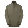 Ridgeline Ridgeline Brancaster 1/4 Zip Top Moss