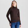 Ridgeline Ridgeline Melford Roll Neck Knitted Jumper Deep Bark