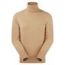 Ridgeline Ridgeline Melford Roll Neck Knitted Jumper Sienna