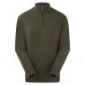 Ridgeline Ridgeline Melford 1/4 Zip Knitted Jumper Deep Forest