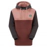 Ridgeline Tribe Tri Colour Hoodie Oxblood