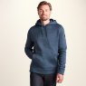Tog24 Tog24 Mosby Knitlook Fleece Hoodie Smokey Blue Melange