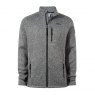 Tog24 Tog24 Cresswell Knitlook Fleece Jacket Dark Grey Marl