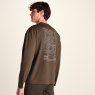 TSHIRT LS LLOYD XXL ASH BROWN