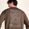 Tog24 Tog24 Lloyd Long Sleeve T-Shirt Ash Brown