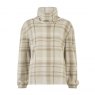 FLEECE MARCH 18 TAUPE CHECK OVERHEAD