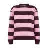 SWEATSHIRT YURI 18 PURPLE STRIPE