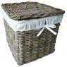 BASKET LAUNDRY SQUARE W/LINING