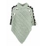 J M Cooper J M Cooper V Neck Sheep Scene Poncho