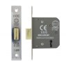 IronCore IronCore 3 Lever Mortice Dead Lock Nickel Plated