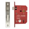 IronCore IronCore 5 Lever Mortice BS3621 Sash Lock Stainless Steel