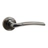 DOOR LEVER ROUND SOLAR 52MM CHROME