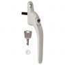 WINDOW HANDLE ESPAG WHT UPVC