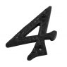 IronCore IronCore House Number 75mm Black