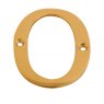 IronCore IronCore House Number 75mm Brass
