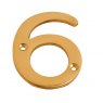 IronCore IronCore House Number 75mm Brass