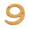 IronCore IronCore House Number 75mm Brass