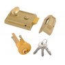 LOCK NIGHTLATCH DBLE STD BEIGE
