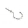 CUP HOOK SHOULDER 25MM 5PK ZINC