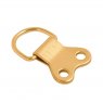 PICTURE D RING BRASS 2PK DOUBLE