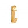 PICTURE HOOK 4PK NO1 BRASS