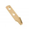 PICTURE HOOK HD 60MM 2PK BRASS