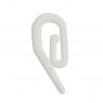 CURTAIN HOOK PLASTIC 25PK WHITE