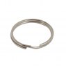 KEY RING 30MM SPLIT 4PK NICKEL