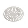 SINK STRAINER 45MM WHITE RUBBER