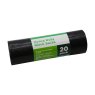 BLACK SACKS 80L 20PK H/DUTY EVERYDAY