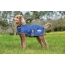 DOG COAT 80CM BLUE WINDBREAKER