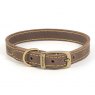 COLLAR LEATHER SABLE 55CM