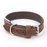 COLLAR LEATHER PADDED 50-59CM