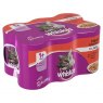 WHISKAS CAN 6PK MEAT SELECTION