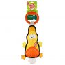 *DUCK PLUSH TUG TOY IRON GRIP