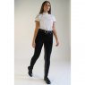 Gallop Equestrian Gallop Two Tone Jodhpurs Black/Grey