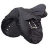 SADDLE COVER W/P BLACK RIDE-ON
