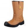 Amblers Amblers Pull On Safety Rigger Boot Tan