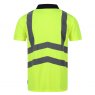 Regatta Regatta Professional Hi Viz Polo Yellow/Navy