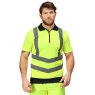 Regatta Regatta Professional Hi Viz Polo Yellow/Navy