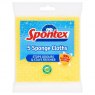 SPONTEX SPONGE CLOTHS 5 PACK