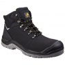 BOOT SAFETY AS252 9 BLACK LEATHER