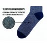 Bramble Bramble Terrain Sock Navy 3 Pack