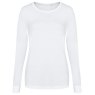 TSHIRT WHITE XL LADIES LONG SLEEVE