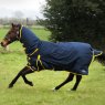 Gallop Equestrian Gallop Trojan 200 Combo Turnout Rug Navy & Yellow