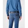 Wrangler Wrangler Leather Belt Black 110cm